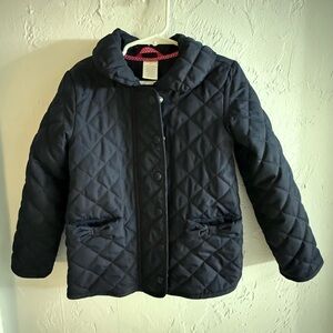 Gymboree Quilted Puffer Jacket - Dark Blue